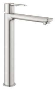 Praustuvo maišytuvas GROHE Lineare XL dydis, be dugno vožtuvo, nerūdijančio plieno spalvos
