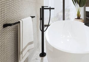 Rankšluosčių laikiklis Hansgrohe AddStoris, juodas matinis