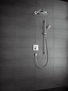 Potinkinė dušo galva HANSGROHE Raindance Select S300 2jet su alkūne  390 mm