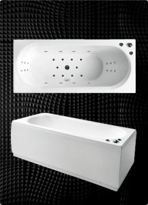 Vonia BALTECO Modul 179 x 80 cm su apdaila bei Hydro sistema S3
