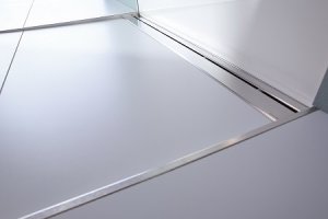 Profilis ACO ShowerStep 1490x10x36 mm dešinysis - matinis