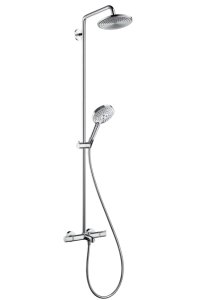 Termostatinė vonios/dušo sistema HANSGROHE Raindance S 240, 1 srovės, spalva - chromo (chrome)