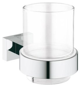 Stiklinė su laikikliu Essentials Cube 