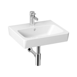 Praustuvas Jika LYRA PLUS, 500x430x170 mm, su 1 anga maišytuvui viduryje