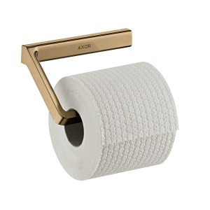Tualetinio popieriaus laikiklis AXOR Universal Softsquare, šlifuotos bronzos spalva (Brushed Bronze)
