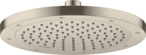 Dušo galva AXOR ShowerSolutions 245 1jet, šlifuoto nikelio spalvos (Brushed Nickel)