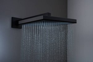 Dušo galva HANSGROHE Pulsify E 260, 1 srovės, spalva - juoda matinė (matt black)