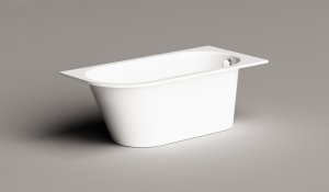 Vonia VARIO M 1580x750, kampas A, sifonas plastikas