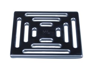 Grotelės nerūdijančio plieno 138x138mm