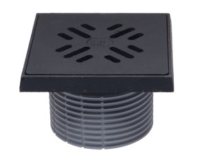 Uždedamas elementas su porėmiu iš ketaus DN110/150x150mm/137x137mm