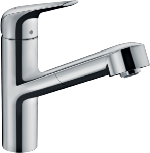 Plautuvės maišytuvas Hansgrohe ištraukiama žarna M42