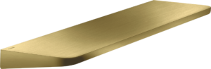 Lentyna AXOR Universal Circular, šlifuoto žalvario spalva (Brushed Brass)