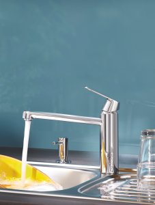 Plautuvės maišytuvas GROHE Eurosmart Cosmopolitan, chromo spalvos 