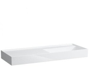 Praustuvas Laufen KARTELL 1200x460x120 mm, su plačiu kraštu kairėje, be perlajos,be angos maišytuvui