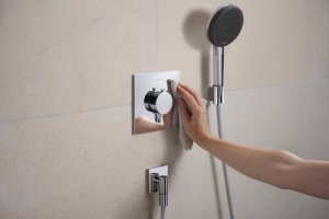 Dekoratyvinė dalis potinkiniam termostatiniam maišytuvui HANSGROHE Ecostat Comfort E, 1 funkcijos, spalva - chromas