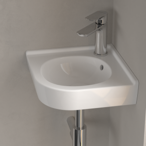 Praustuvas Villeroy&Boch O.Novo 320 kampinis, C+ danga