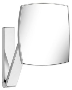 Kosmetinis veidrodis iLook-move 200x200mm, brushed black chrome