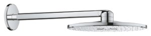 Dušo galva GROHE Rainshower SmartActive 310 su 430 mm alkūne iš sienos, 2 srovės, chromas