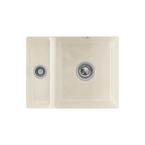 Plautuvė VILLEROY&BOCH Subway 60XU montuojama iš apačios, kreminės spalvos