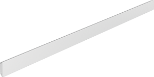 Sieninis laikiklis Hansgrohe WallStoris, 700 mm, matinis baltas