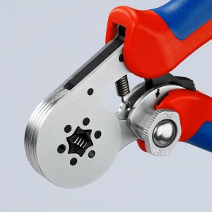 Užspaudimo replės 0.08-0,16/10mm² antgaliams 97 55 14