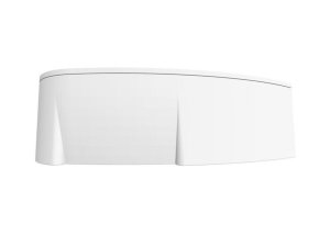 Vonios panelė Ravak Asymmetric 150 cm (D)