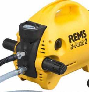 Elektrinis siurblys slėgio tikrinimui REMS E-Push 2