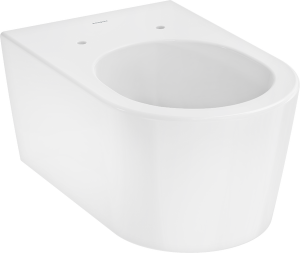 Pakabinamas WC unitazas Hansgrohe EluPura S, su AquaHelix Flush nuplovimu ir HygieneEffect danga