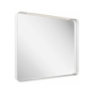 Veidrodis Strip I 900x700 baltas, su LED apšvietimu