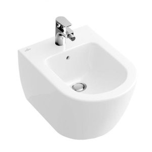 Pastatoma bidė VILLEROY&BOCH Subway 2.0 su „Ceramicplus” danga