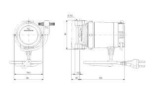 Cirkuliacinis siurblys geriamam vandeniui Grundfos Comfort UP 15-14 BA PM; 1~230V