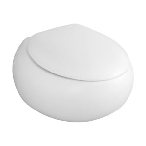 Unitazo dangtis VILLEROY&BOCH PureStone su soft-close mechanizmu lėtam užsidarymui