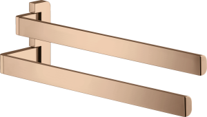 Rankšluosčių laikiklis AXOR Universal Softsquare, poliruoto raudono aukso spalva (Polished Red Gold)