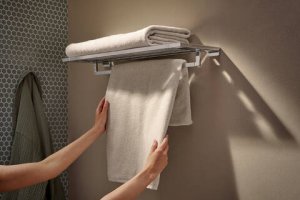 Lentyna rankšluosčiams Hansgrohe AddStoris, chromo spalva