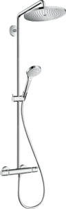 Termostatinė dušo sistema HANSGROHE Croma Select S 280, 1 srovės, EcoSmart, spalva - chromo (chrome)