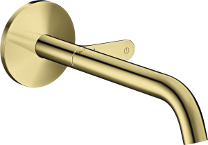 Praustuvo maišytuvas AXOR One Select 220 mm, iš sienos, poliruoto aukso spalvos (Polished Gold Optic)