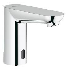 Sensorinis praustuvo maišytuvas GROHE Euroeco Cosmopolitan E, 6v baterija, chromo spalvos