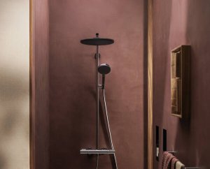 Termostatinė dušo sistema HANSGROHE Raindance Alive S Puro 300, 1 srovės, spalva - chromo (chrome)