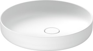 Dubuo Vitrium 46cm, baltas satinas