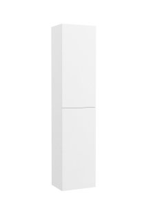 Aukšta spintelė Roca ONA 400x300x1750 mm, 2 durelės (kairė/dešinė), spalva - balta matinė