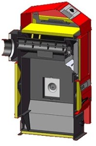 Katilas Atmos D14P; 4-14kW (tinka kūrenti tik medienos granulėmis)