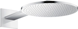 Dušo galva su laikikliu iš sienos AXOR ShowerSolutions 300 2jet, chromo spalvos
