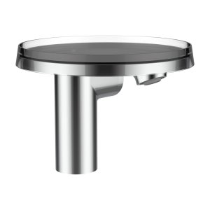 Praustuvo maišytuvas Kartell, fiksuotas 110 mm snapas, vandens srautas 5,7 l/min, komplekte - skaidraus plastiko padėkliukas, be dugno vožtuvo