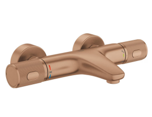Termostatinis vonios maišytuvas Grohe Grohtherm 1000 Performance matinės rausvo aukso spalvos (Brushed warm sunset)