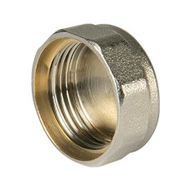Aklė žalvarinė vidiniu sriegiu 3/4" vandentiekio kolektoriams R585CS