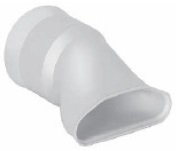 Perėjimas parofi-air tunnel į profi -air classic 132 x 52mm –Dn90