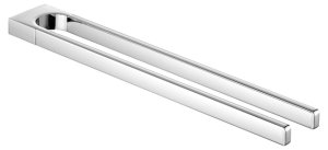 Dvigubas rankšluosčio laikiklis Moll 450mm 