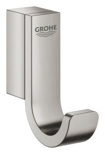 Kabliukas viengubas Grohe Selection nerūdijantis plienas