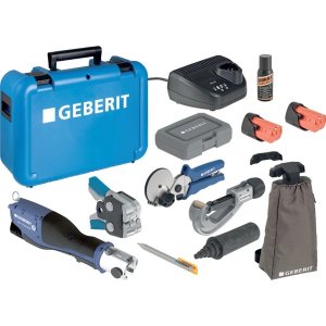 Presavimo prietaisas su Geberit FlowFit įrankiais 16-40