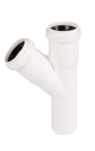 Trišakis HT Dn40x40/45° (baltas)